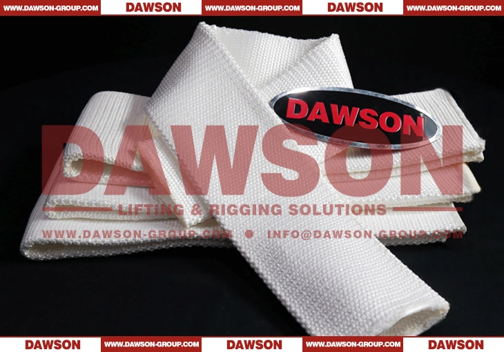 60mm TYSONNEEMA HMPE UHMWPE Synthetic Fiber Round Sling Sleeve, Ultra-high Molecular Weight Polyethylene Round Sleeve- Dawson Group Ltd.